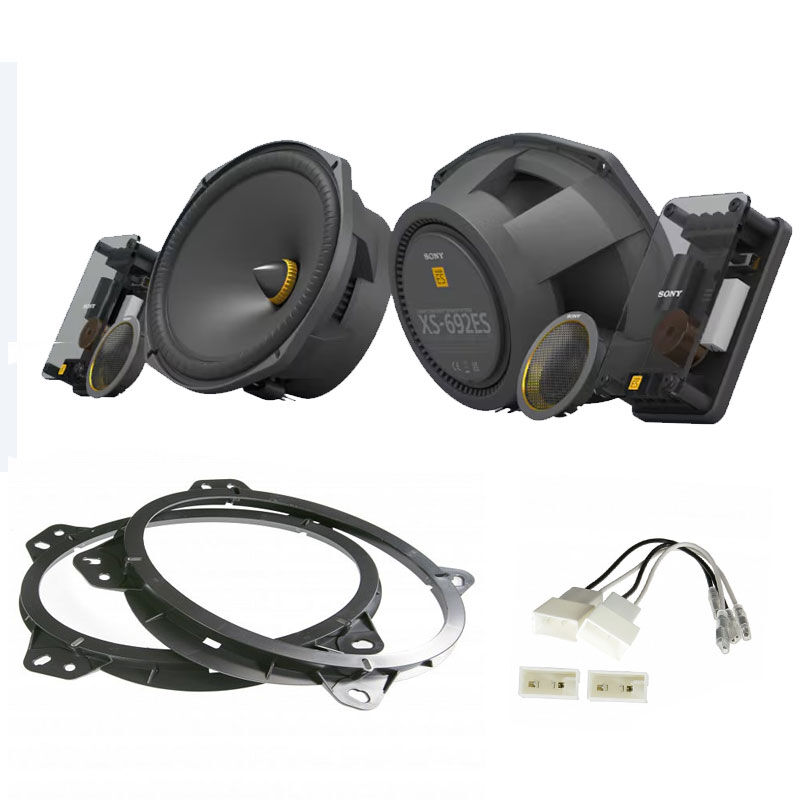 Powerful Sound with the Ultimate Front Sony Speaker Upgrade Pack!