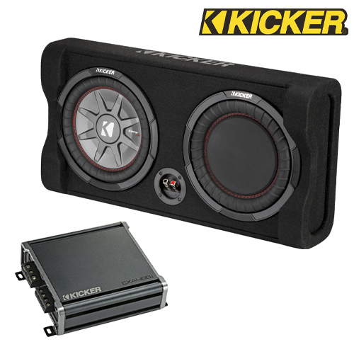 Kicker Subwoofer & Mono Amplifier Car