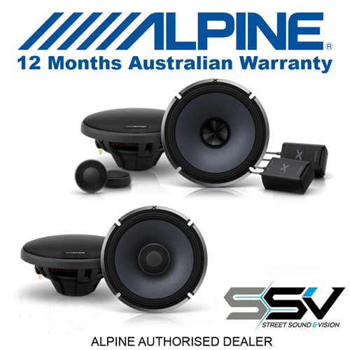 alpine splits speakers