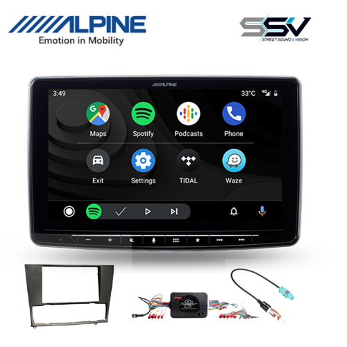 Alpine ILX-F309E To Suit Alpine Facia to suit BMW 3 Series 2005-2012 E90