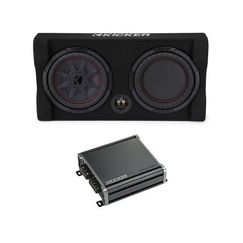 Ultimate Bass Bundle 12" Thin Enclosure Subwoofer & 800W Amplifier