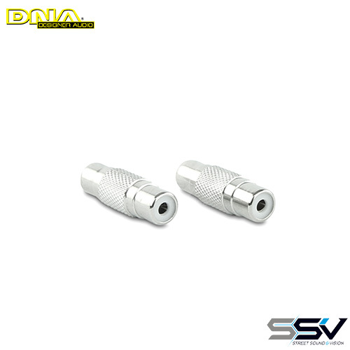 DNA AAR101 Female - Female RCA Adaptor - 2 Pack