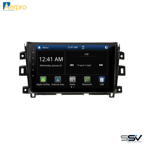 Aerpro AMNI12 10" Multimedia Receiver To Suit Nissan Navara DX RX 2015-2020