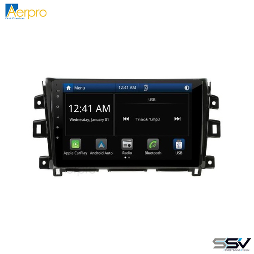 Aerpro AMNI2 10" Multimedia Receiver To Suit Nissan Navara 2015-2019 Non-Navigation