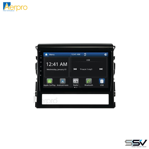 Aerpro AMTO26 9" Multimedia Receiver To Suit Toyota Landcruiser 200 Series 2016-2021