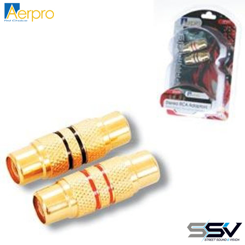 Aerpro AP607 F/f rca adaptor (pkt2)