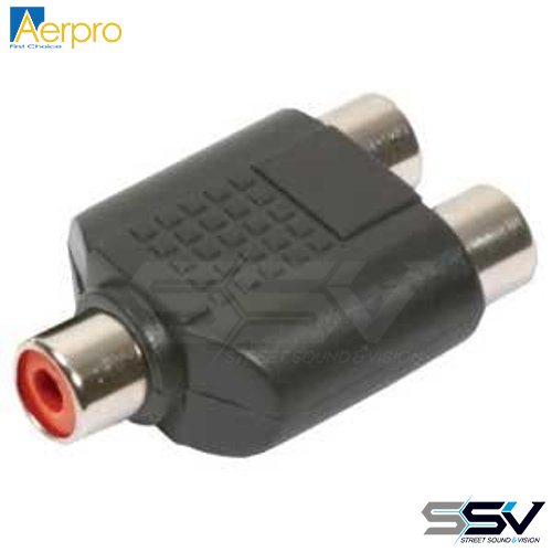 Aerpro AP634 Rca female/2 rca female adapt