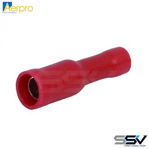 Aerpro APBF4R 4Mm female bullet terminal red - 100pcs