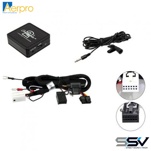 Aerpro APBTAU04 A2DP Bluetooth Streaming Adapter to suit Audi