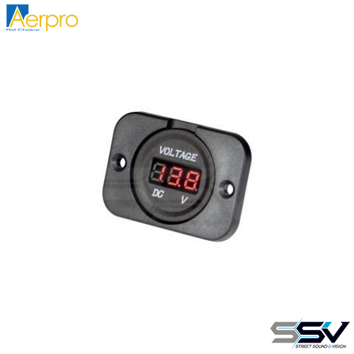 Aerpro APDCP8 Panel mount led voltmeter