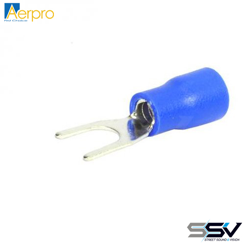 Aerpro APF8B 4.3Mm fork terminal blue - 100pcs