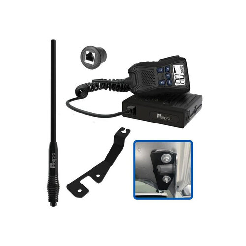 APFOCBH2 Hideaway 5w uhf cb radio kit to suit Ford ranger 2022-on