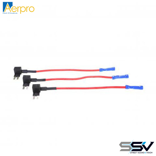 Aerpro APFTAP4 Micro 2 blade fuse tap 3 pack