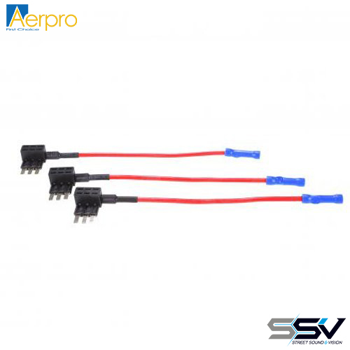 Aerpro APFTAP5 Micro 3 blade fuse tap 3 pack