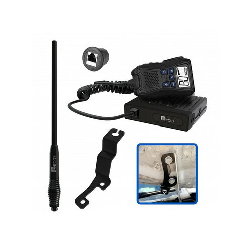 APHOCBH1 Hideaway 5w uhf cb radio kit to suit Holden colorado 2017-2020