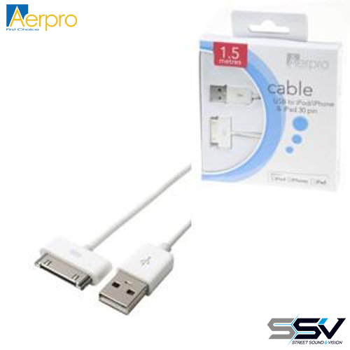 Aerpro APL30 15m cable iphone/ipod connect to usb