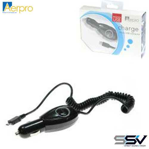 Aerpro APL81 Car charger wth micro usb connector