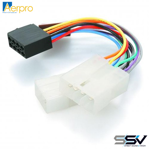 Aerpro APP0110 To Suit Mitsubishi iso connector 2 plug