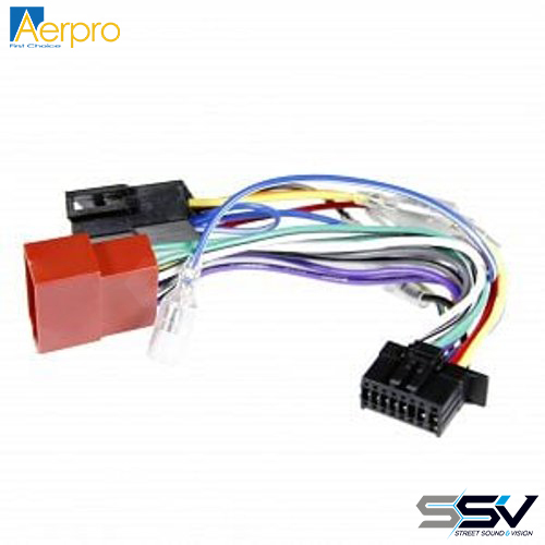 Aerpro APP8JVC5 JVC TO ISO Harness 16 PIN