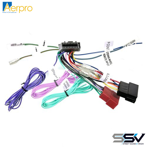 APP8KE7 App8 secondary iso harness to suit kenwood av headunits 22 pin connector