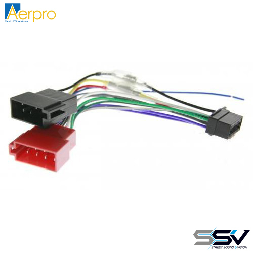 Aerpro APP8SP3 Sony to iso harness 16 pin