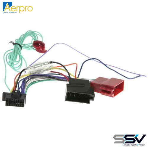 Aerpro APP8SP4 Sony av to iso harness 16 pin