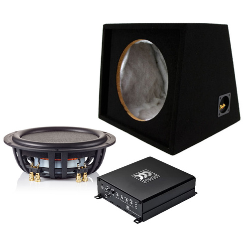 Morel Slim Sub and Amp Pack with Box