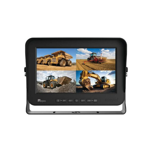 AVM10E 10" Weatherproof heavy duty ahd quad view monitor