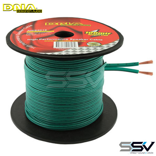 DNA AWS5016 16 Gauge Speaker Cable Green 100 Metres