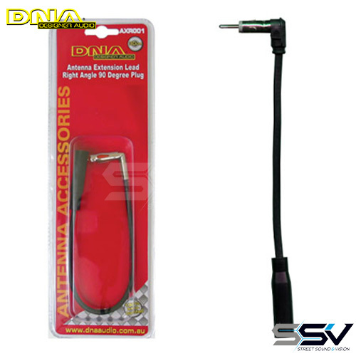 DNA AXR001 Right Angle Male - Fem Ant Ext Lead 25cm