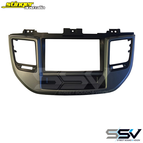 Stinger Australia to suit Hyundai Double DIN Radio Fascia Kit