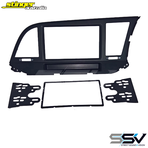 Stinger Australia to suit Hyundai Double DIN Radio Fascia Kit