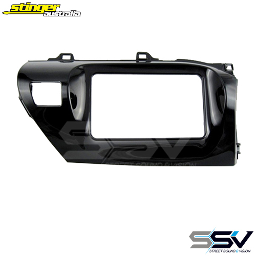 Stinger Australia BKTO1116 To Suit Toyota Dual Cab 200mm Double DIN Radio Fascia Kit