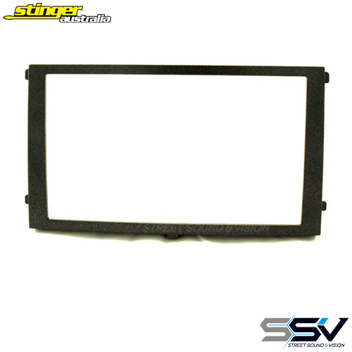 Stinger Australia to suit SsangYong Double DIN Radio Fascia Kit