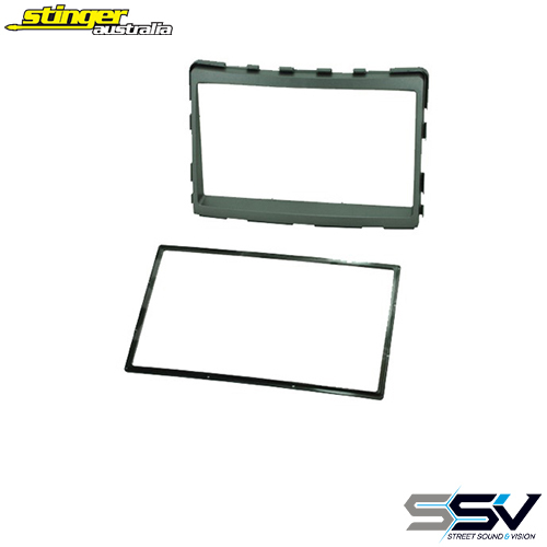 Stinger Australia to suit SsangYong Double DIN Radio Fascia Kit