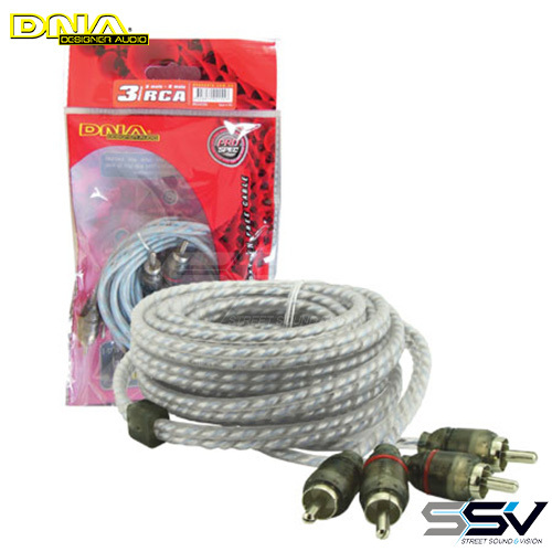 DNA BRCA403BU Bulk 3.0 Metre 2 To 2 RCA Cable - Blue