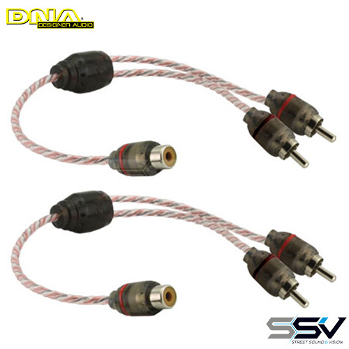 DNA BRCA412R Bulk Y Split 1F To 2M RCA 1 Pair Red