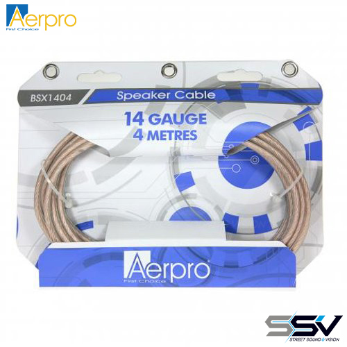 Aerpro BSX1404 Bassix 14ga 4m speaker cable