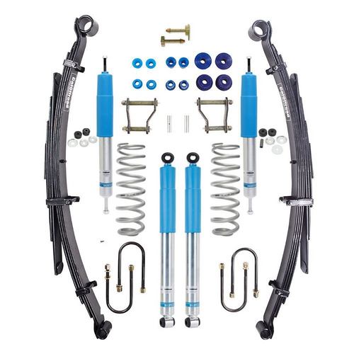 4x4 Lift Kit Tour Pack, 2 Inch Lift To Suit Toyota Landcruiser 79 Series 4 Door 2012 on Wards