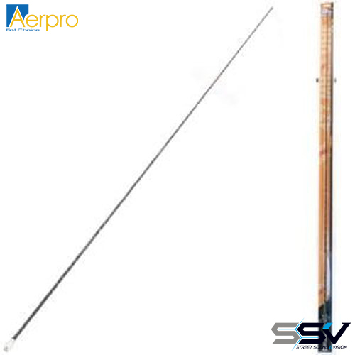 Aerpro CBA3F1 Fiber glass whip 45 db 2 ft 477 mhz