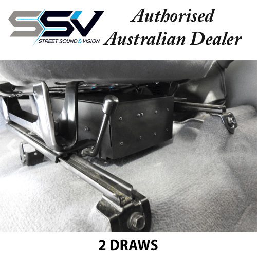 Underseat Storage Drawers to suit the front seats of the 79 Dual Cab and 76 Wagon Landcruisers (Pair)