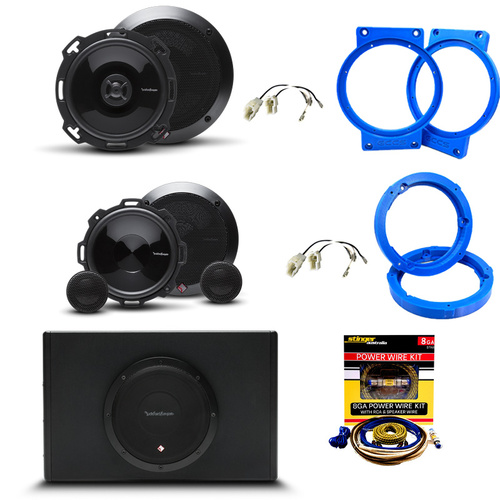 Rockford Fosgate Speaker Upgrade With Subwoofer Kit Suits Suzuki Jimny