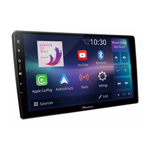 Pioneer DMH-AP6650BT Wireless Apple CarPlay & Android Auto 9” WSVGA Large Screen