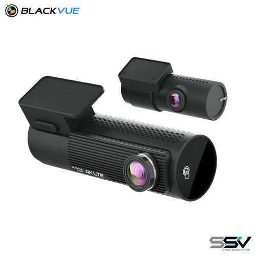 BlackVue DR970X-2CH Plus LTE 128 GB Dual Channel Dash Cam with 4K UHD Front + Full HD Rear Dash Camera