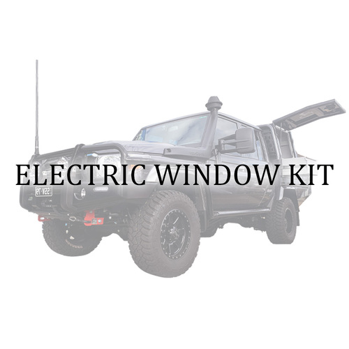 Electric Window Kits To Suit Land Cruiser 70 Series 2 Doors