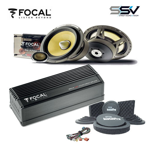 Focal Front speaker Pack with Focal Amp