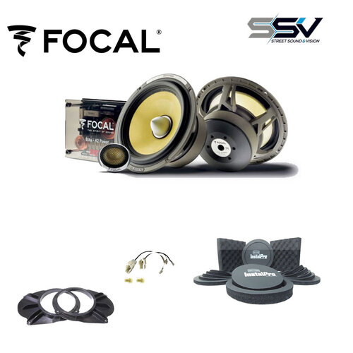 Focal Speaker pack ES165KX2 to Suit Holden VF Ute