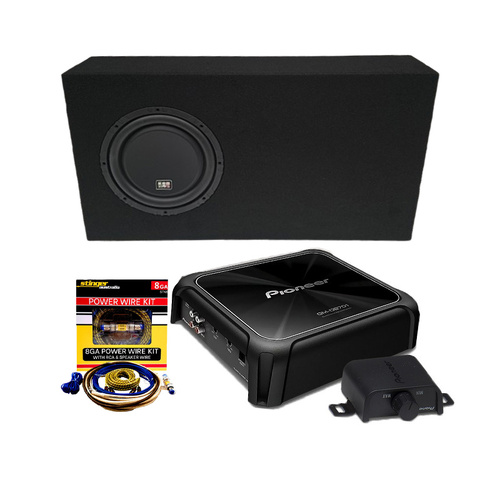 ESB Subwoofer & Pioneer GMD8701 Bundle with Wiring Kit To Suit N80 Hilux 2016+