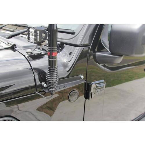 GMF FB-075 UHF Antenna Fender Guard Bracket To Suit Jeep Wrangler 2019-on Fender UHF Bracket