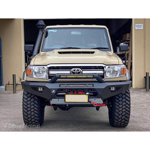 Predator Bull bar, To Suit Toyota Land Cruiser 76, 78, 79 Series, 2007-2023 | Price Includes Installation